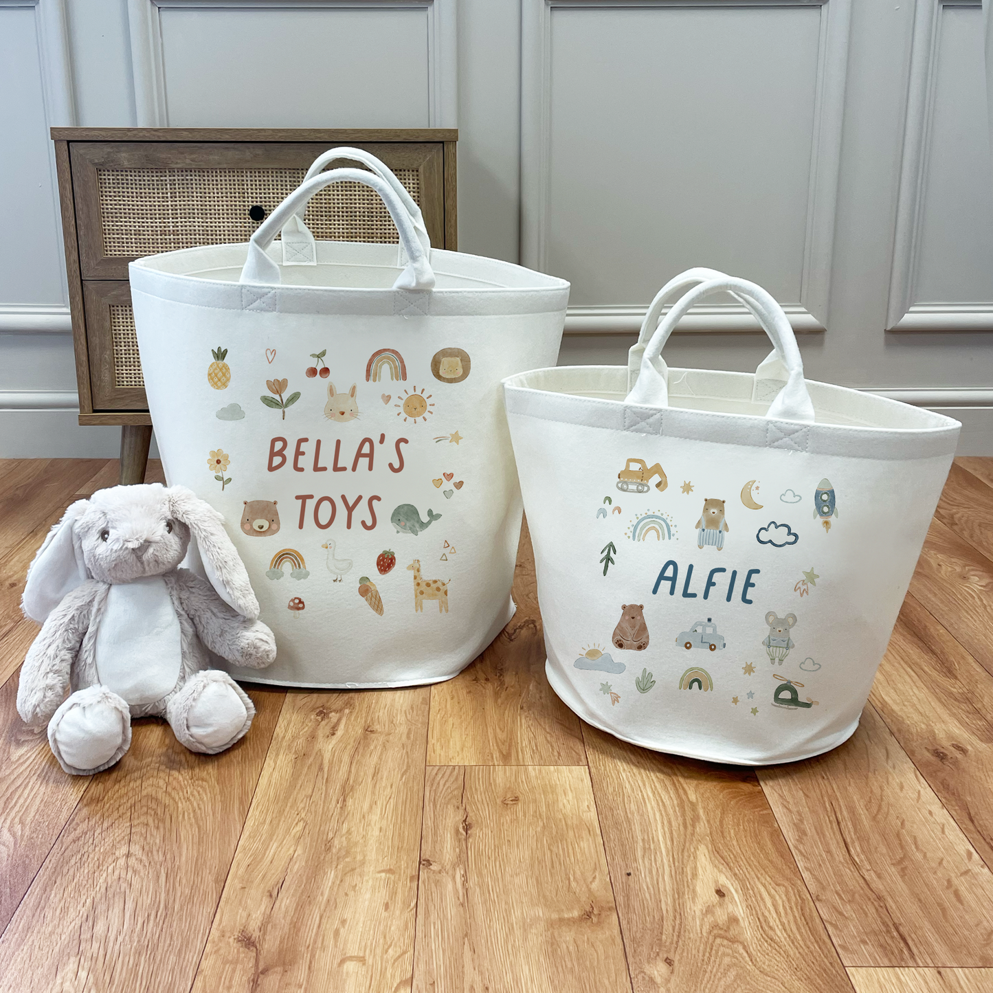 Personalised Toy Baskets