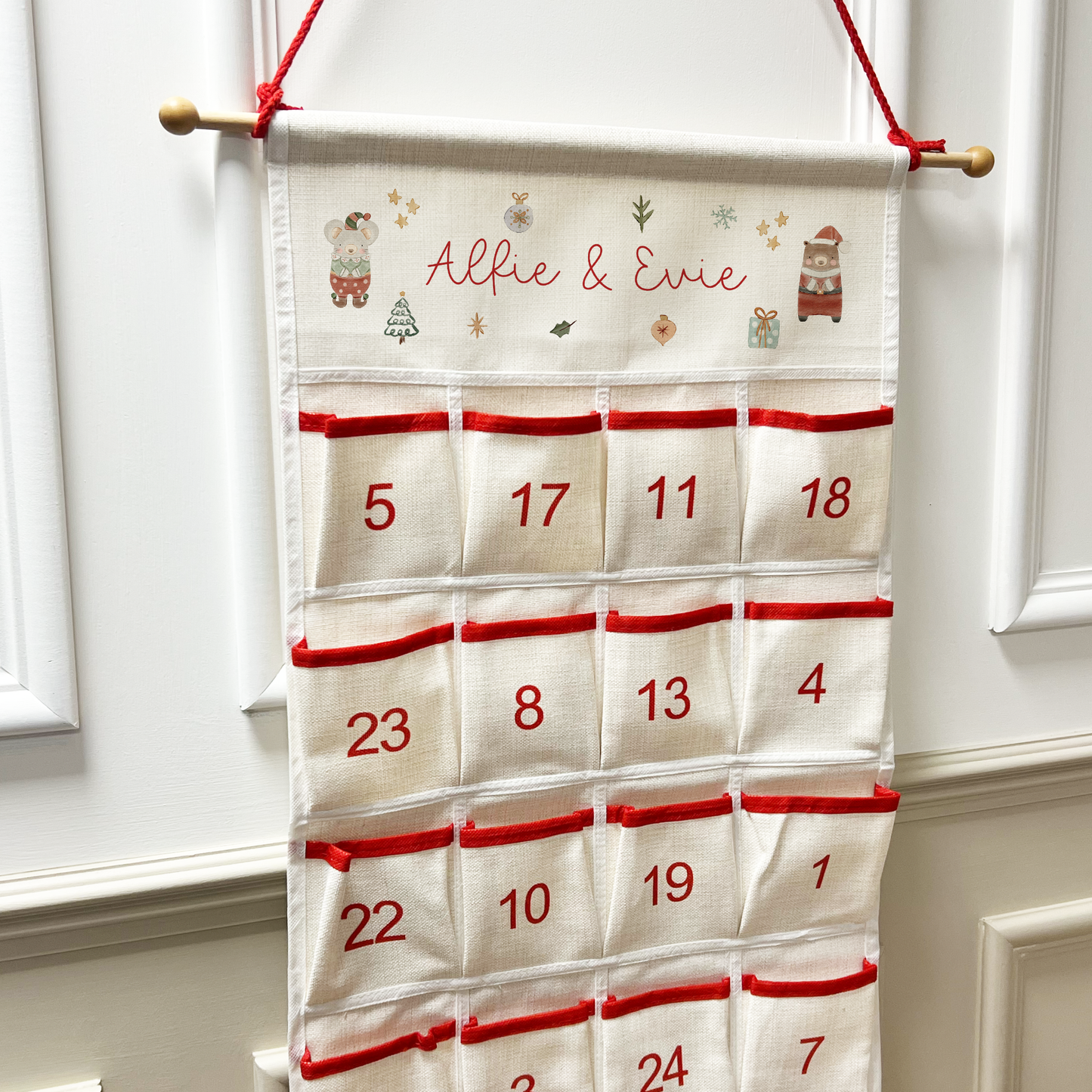 Personalised Christmas Advent Calendar