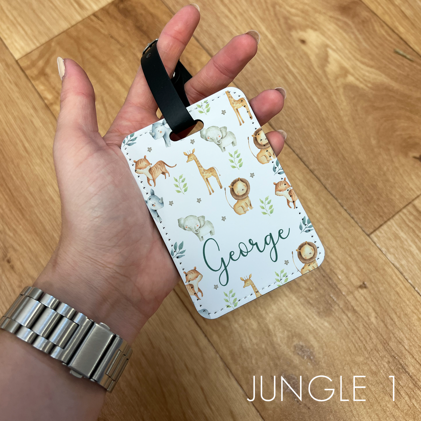 Personalised School Bag Tags