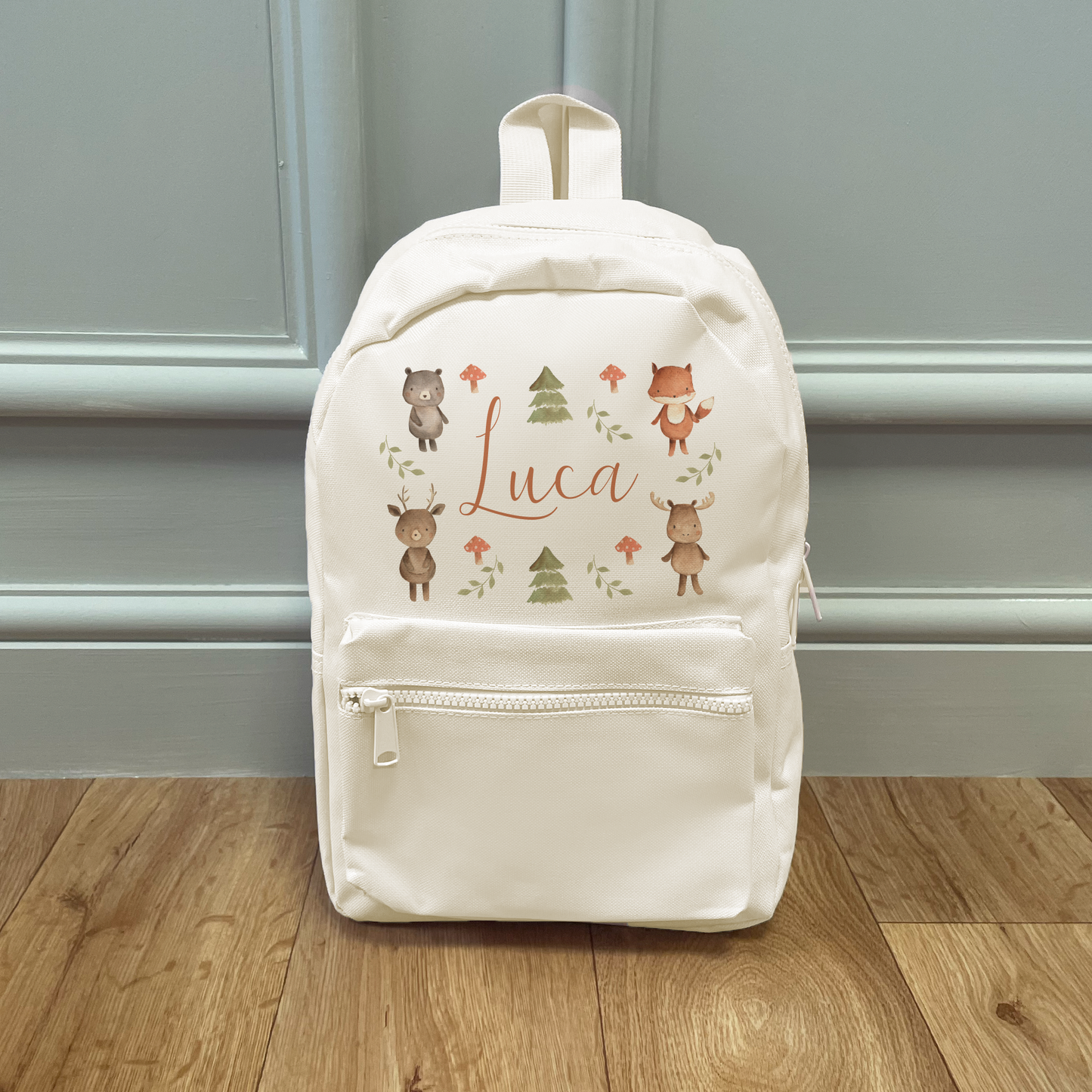 Personalised Woodland Backpack