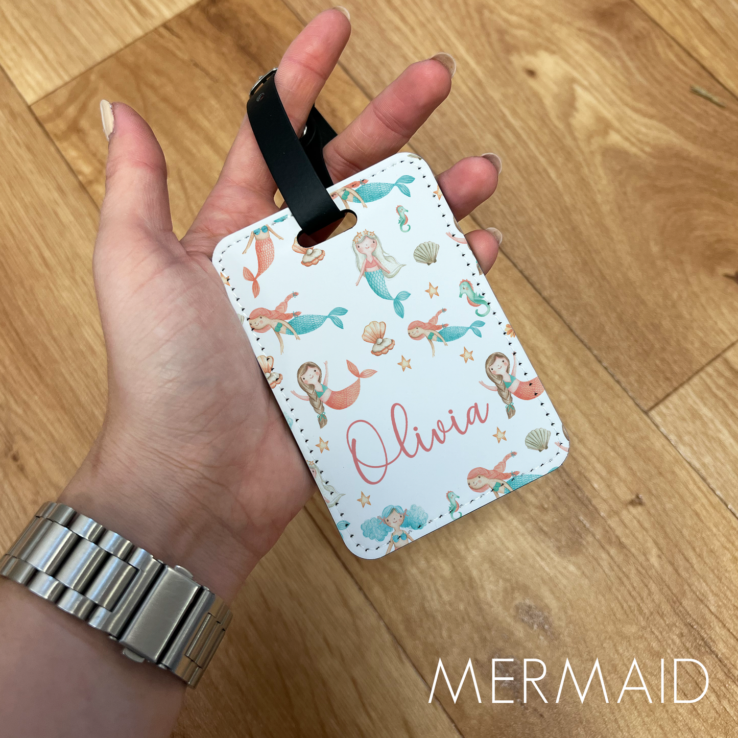 Personalised School Bag Tags