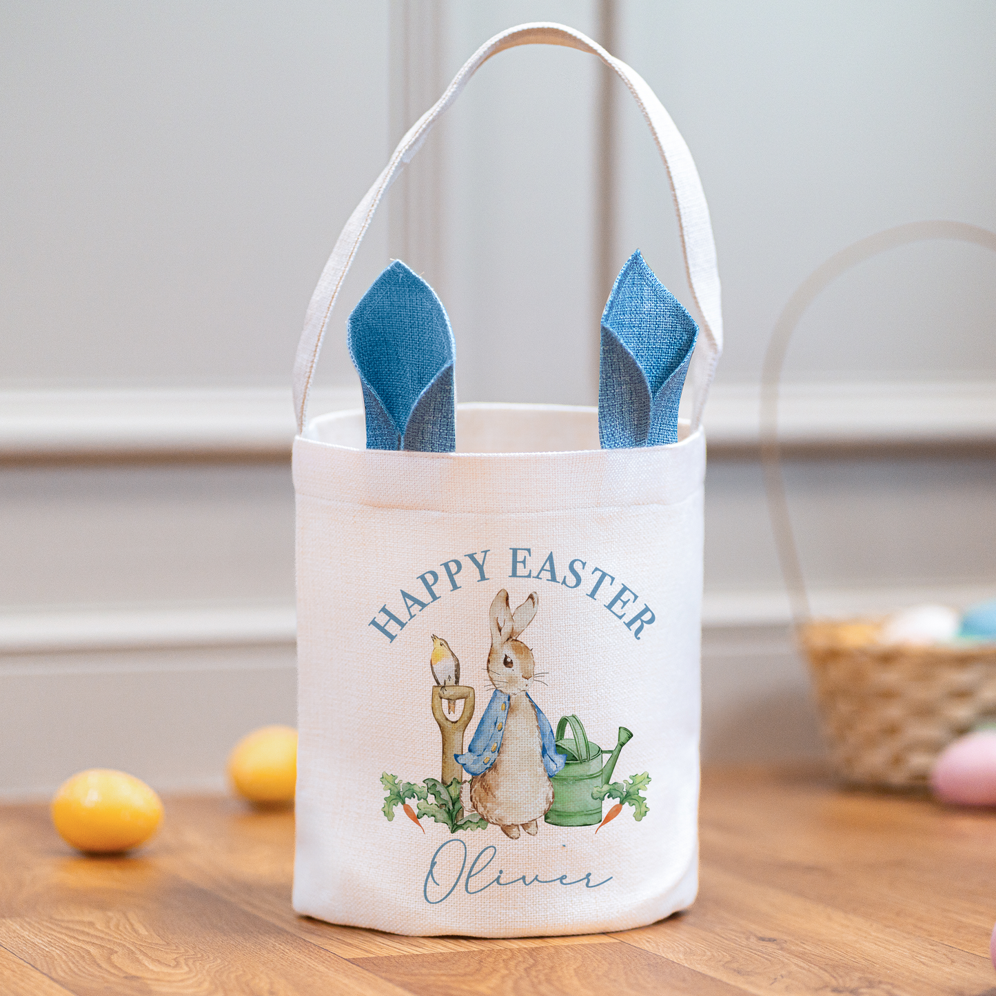 Personalised Easter Bunny Basket
