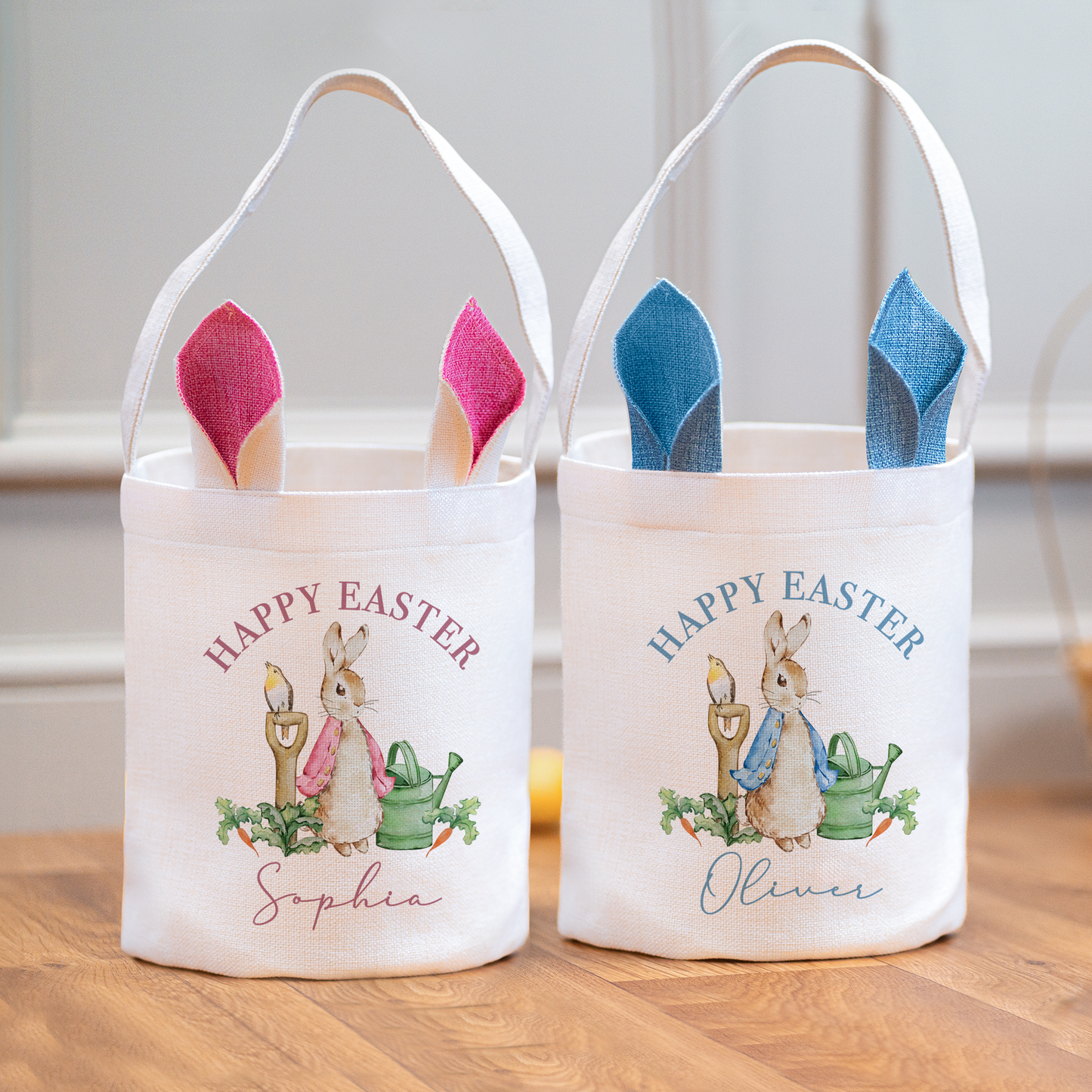 Personalised Easter Bunny Basket