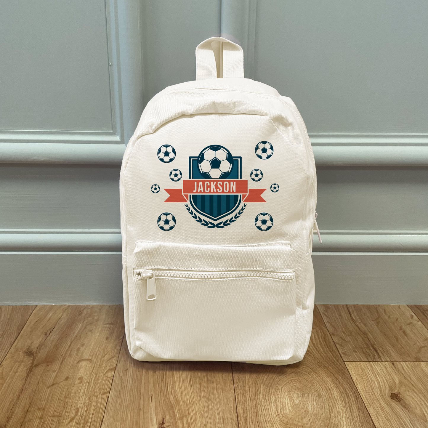 Personalised Football Backpack