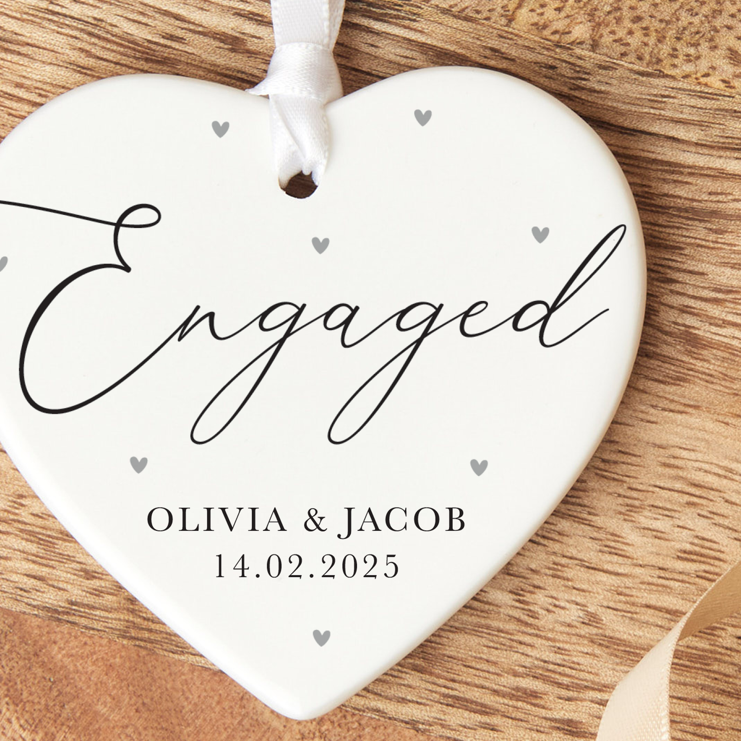 Personalised Engagement Ornament