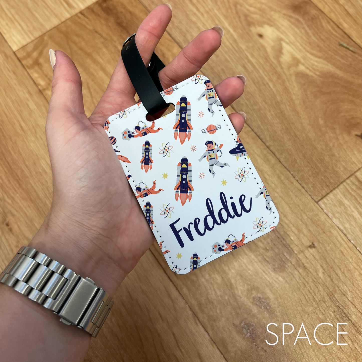 Personalised School Bag Tags