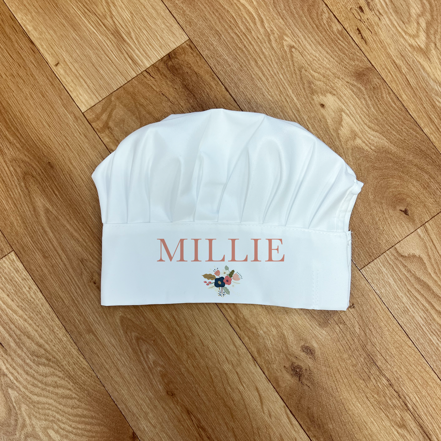 Personalised Floral Initial Apron