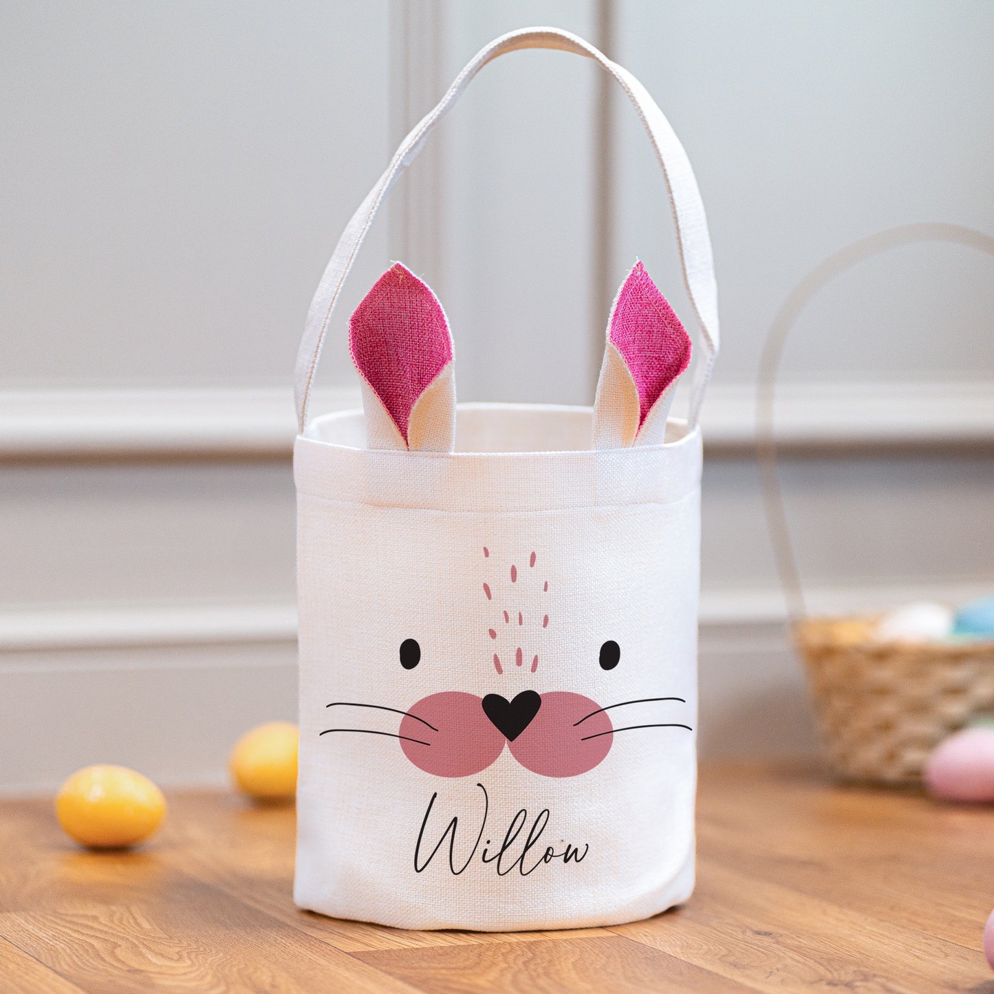 Personalised Easter Bunny Basket