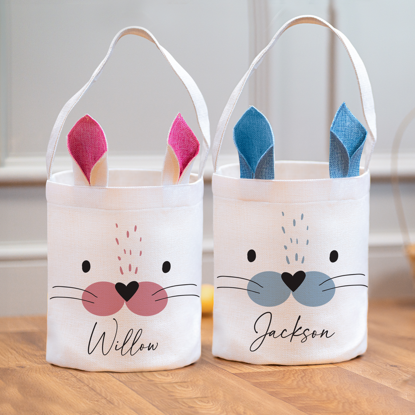 Personalised Easter Bunny Basket