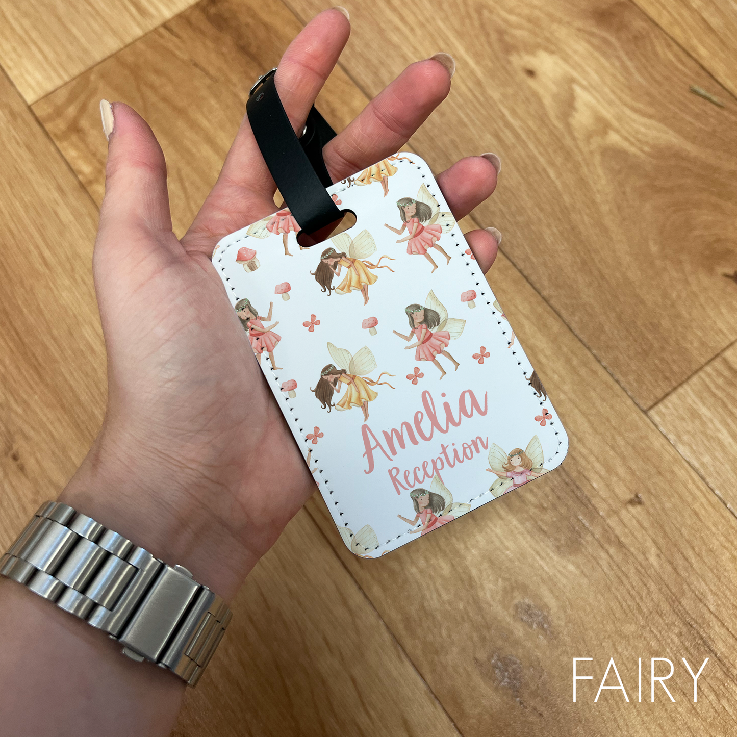 Personalised School Bag Tags