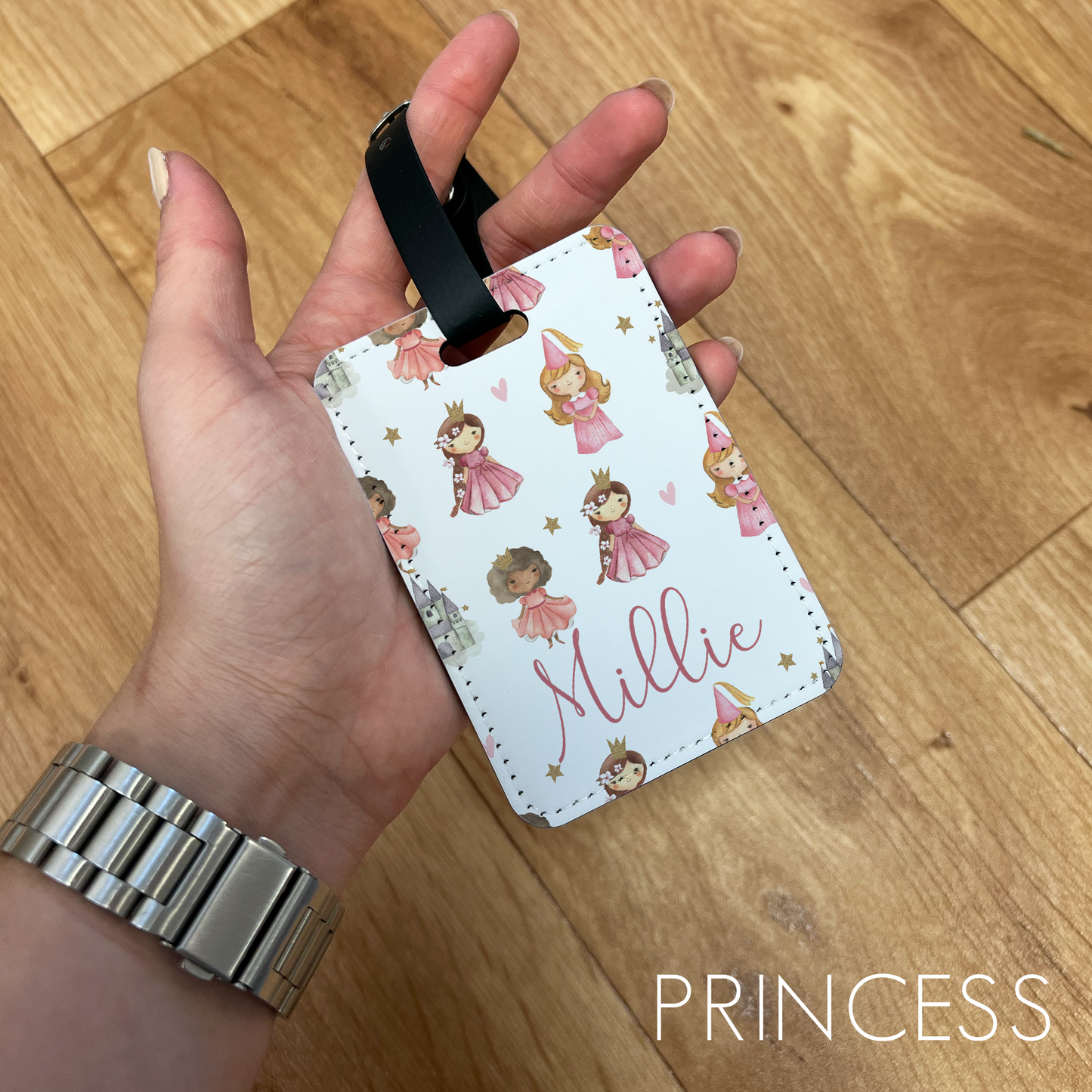 Personalised School Bag Tags