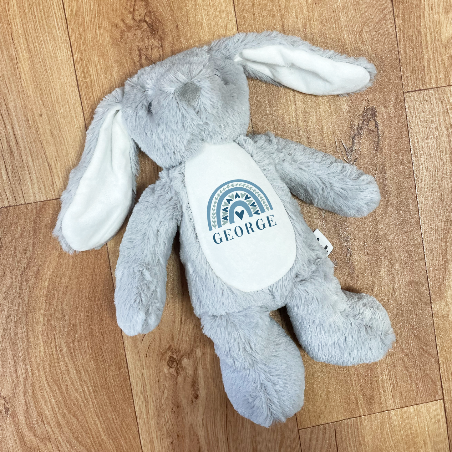 Personalised Rainbow Bunny Rabbit