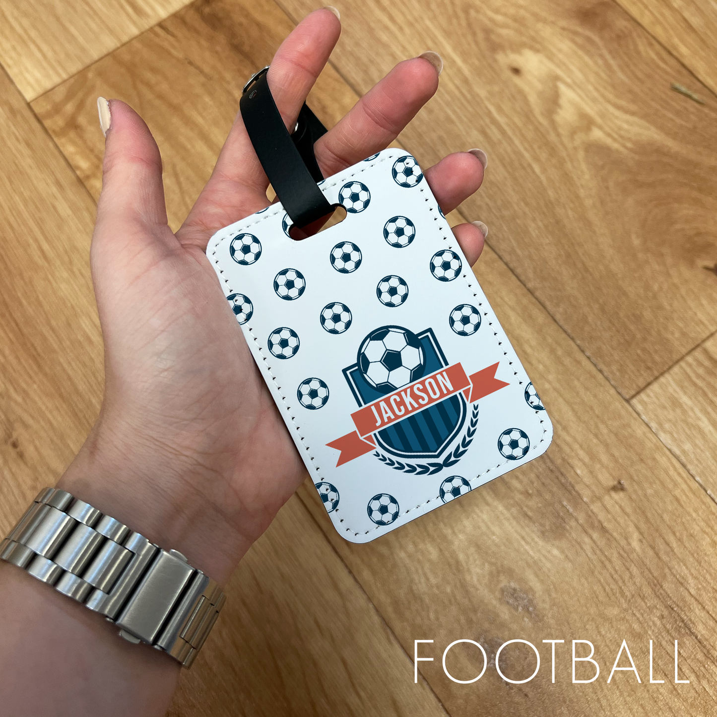 Personalised School Bag Tags
