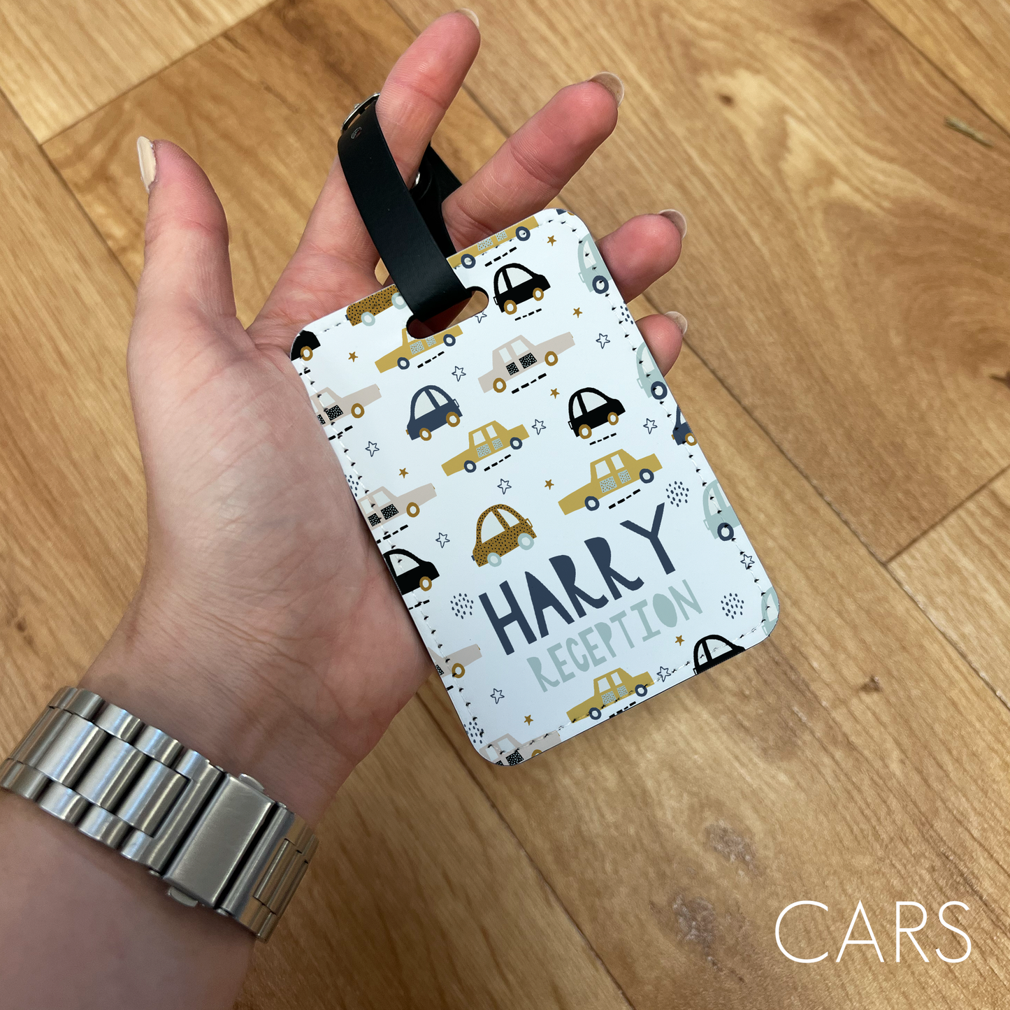 Personalised School Bag Tags