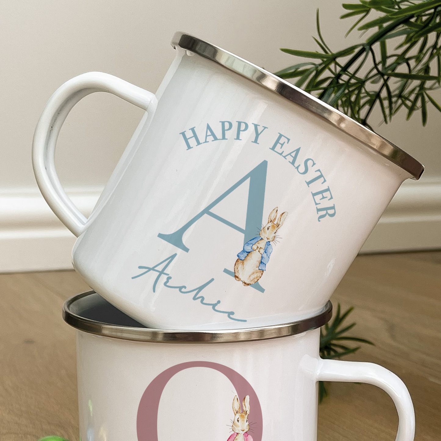 Personalised Bunny Easter Mug