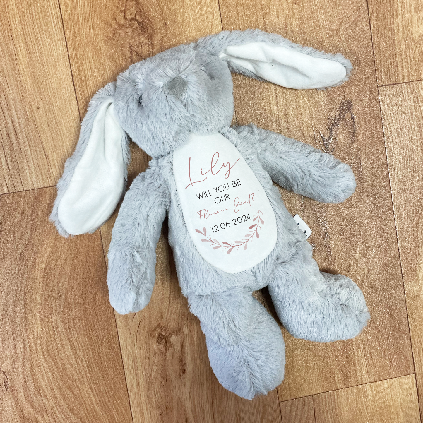 Personalised Flower Girl & Page Boy Bunny Rabbit