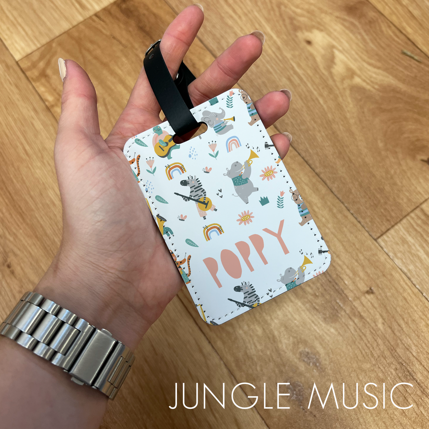 Personalised School Bag Tags