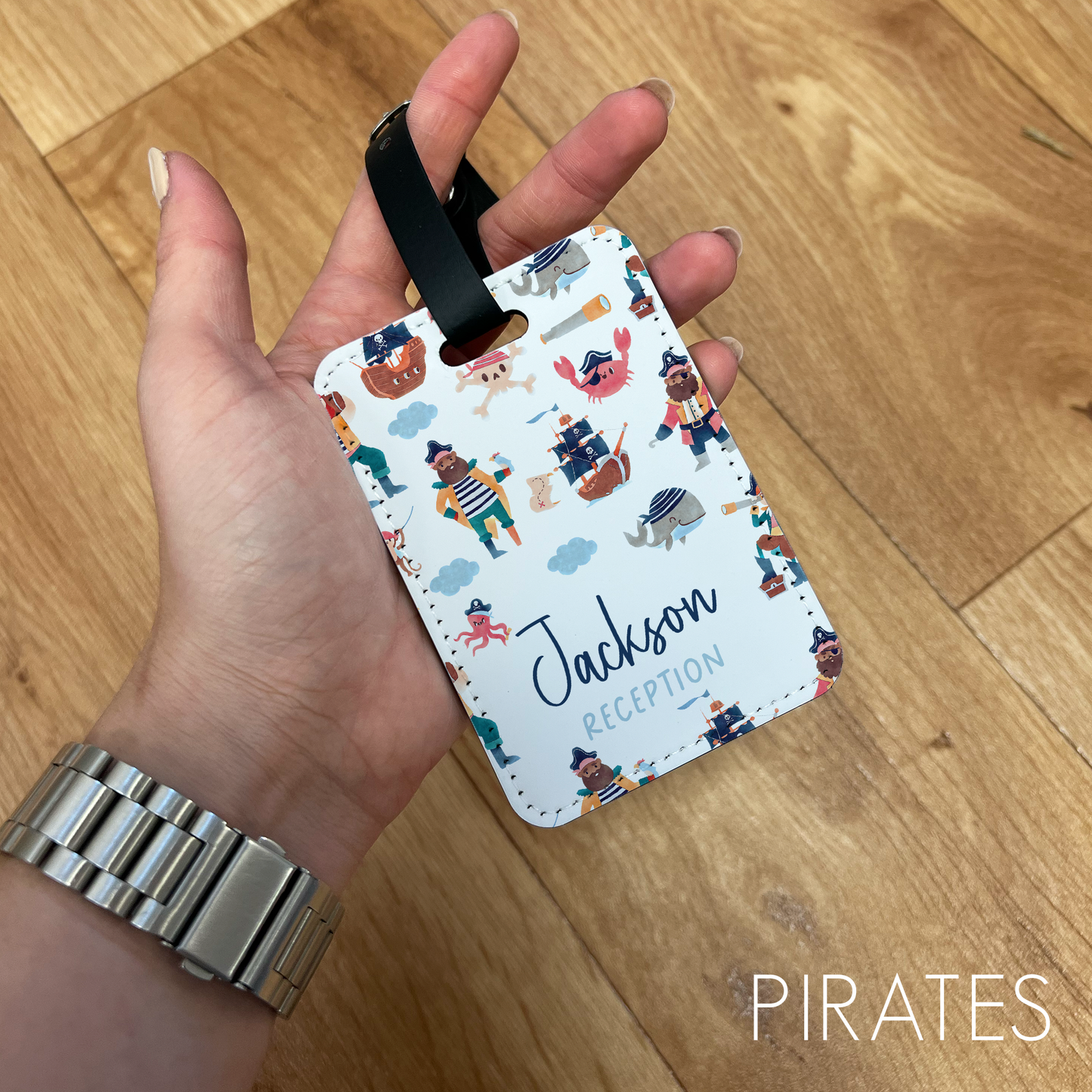 Personalised School Bag Tags