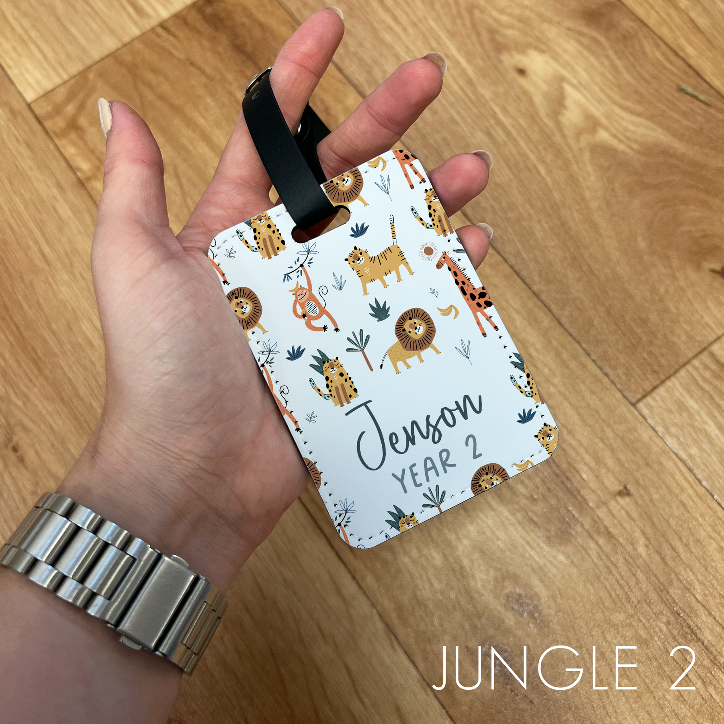 Personalised School Bag Tags