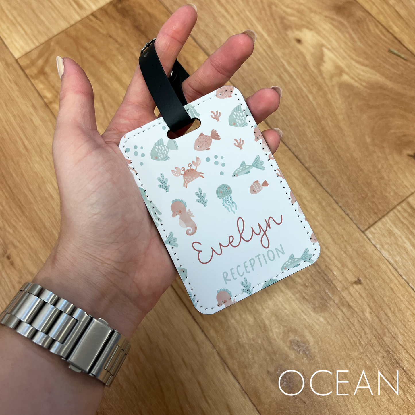 Personalised School Bag Tags