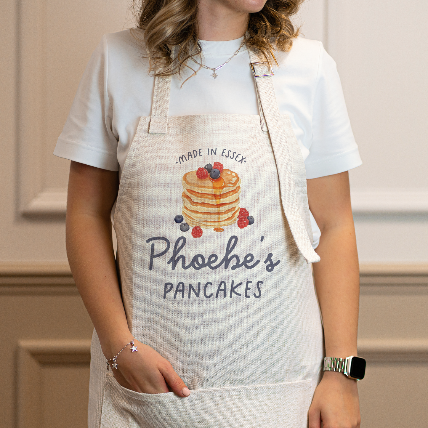 Personalised Pancake Apron & Chefs Hat Set