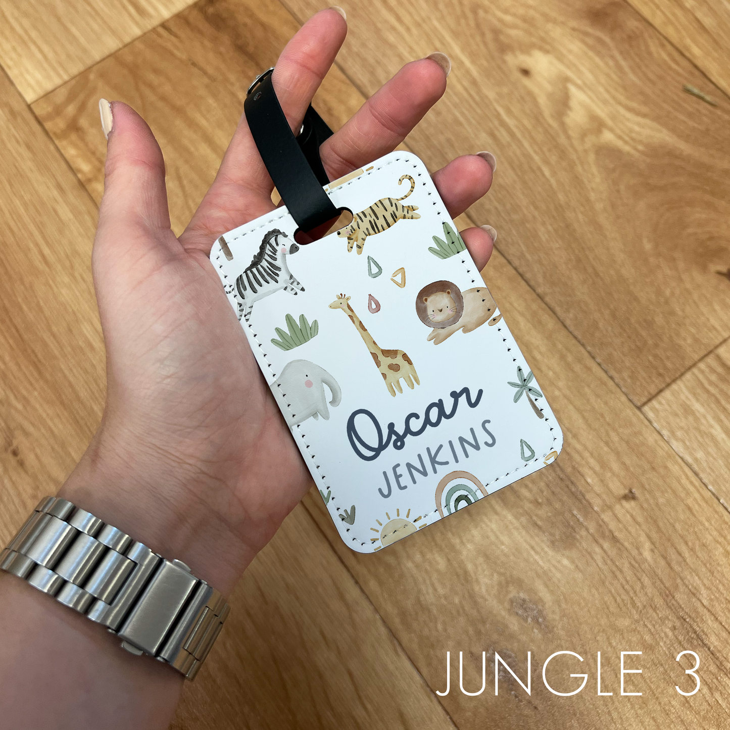 Personalised School Bag Tags