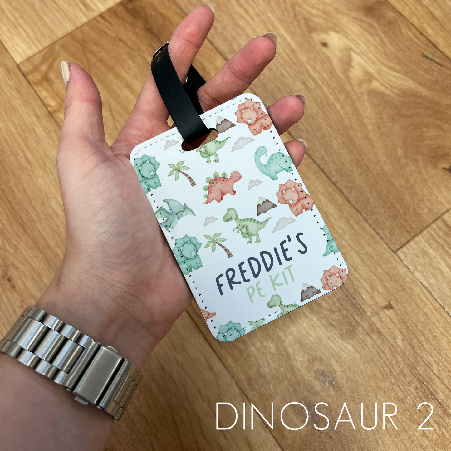 Personalised School Bag Tags