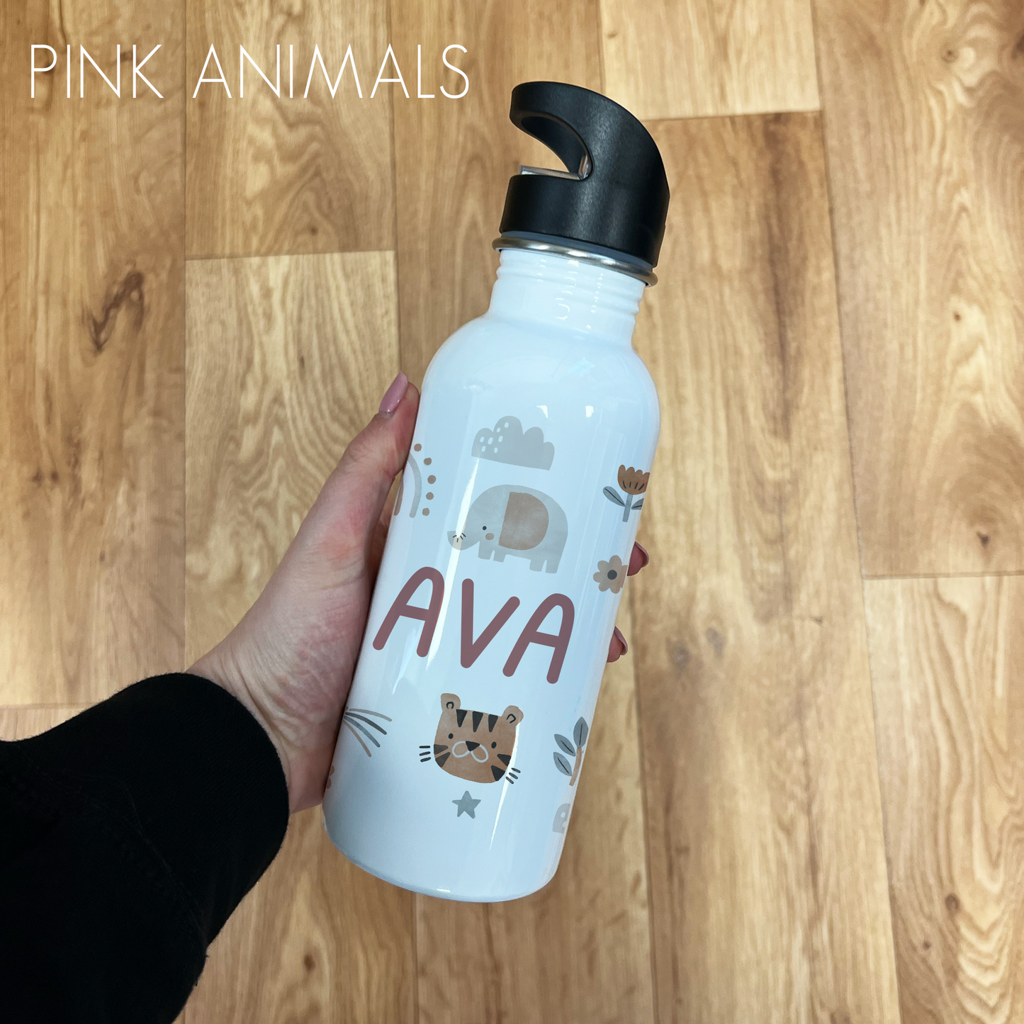 Personalised Girls Water Bottle