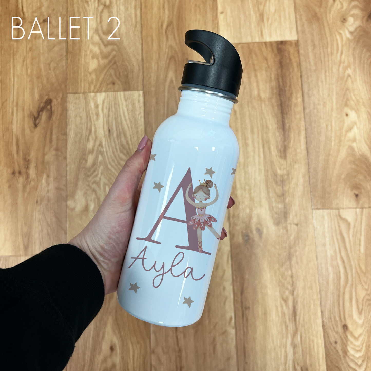Personalised Girls Water Bottle