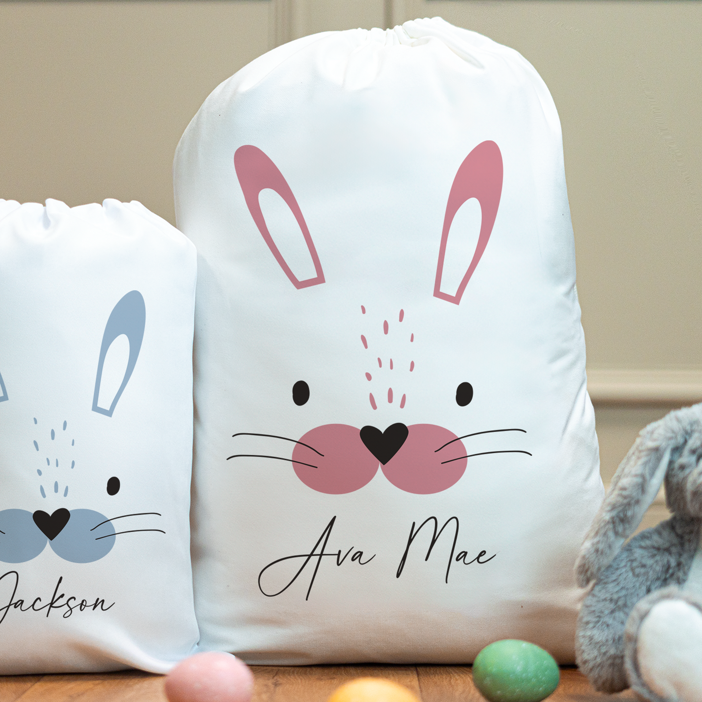 Personalised Easter Rabbit Easter Sacks
