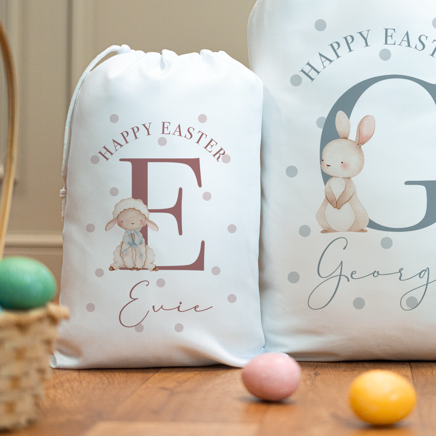Personalised Easter Sacks