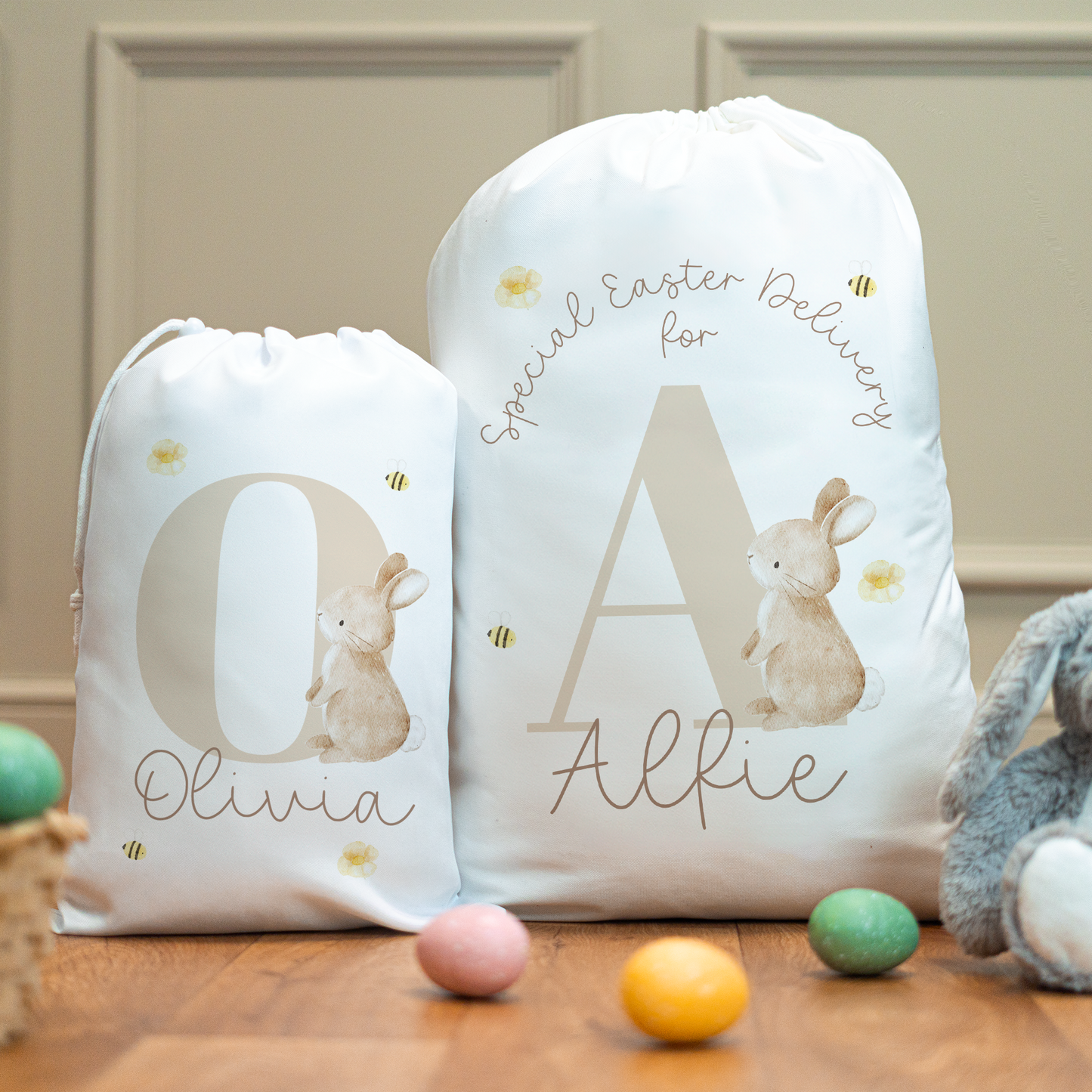 Personalised Easter Bunny Sacks