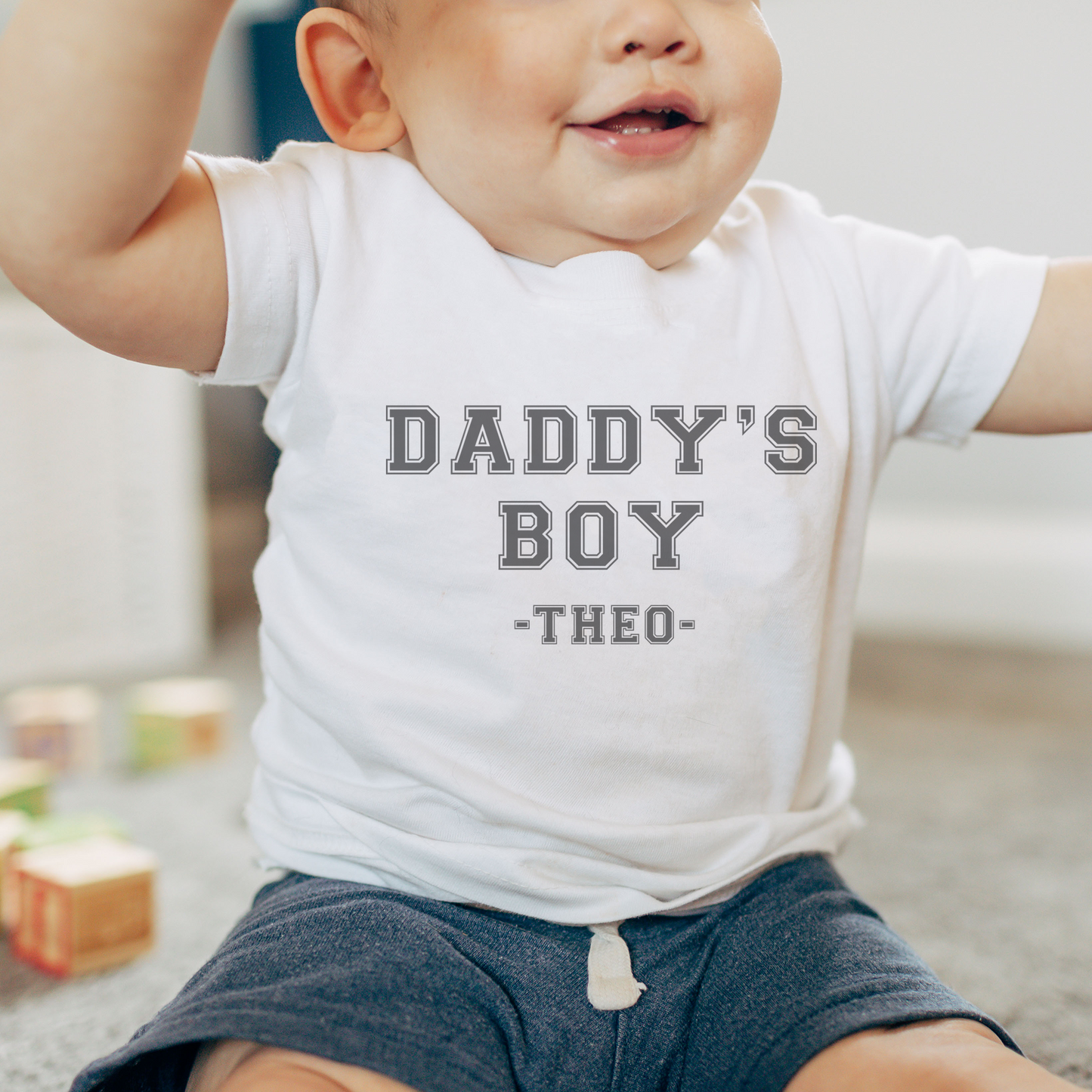 Personalised Father's Day Dad T-Shirt & Baby Vests