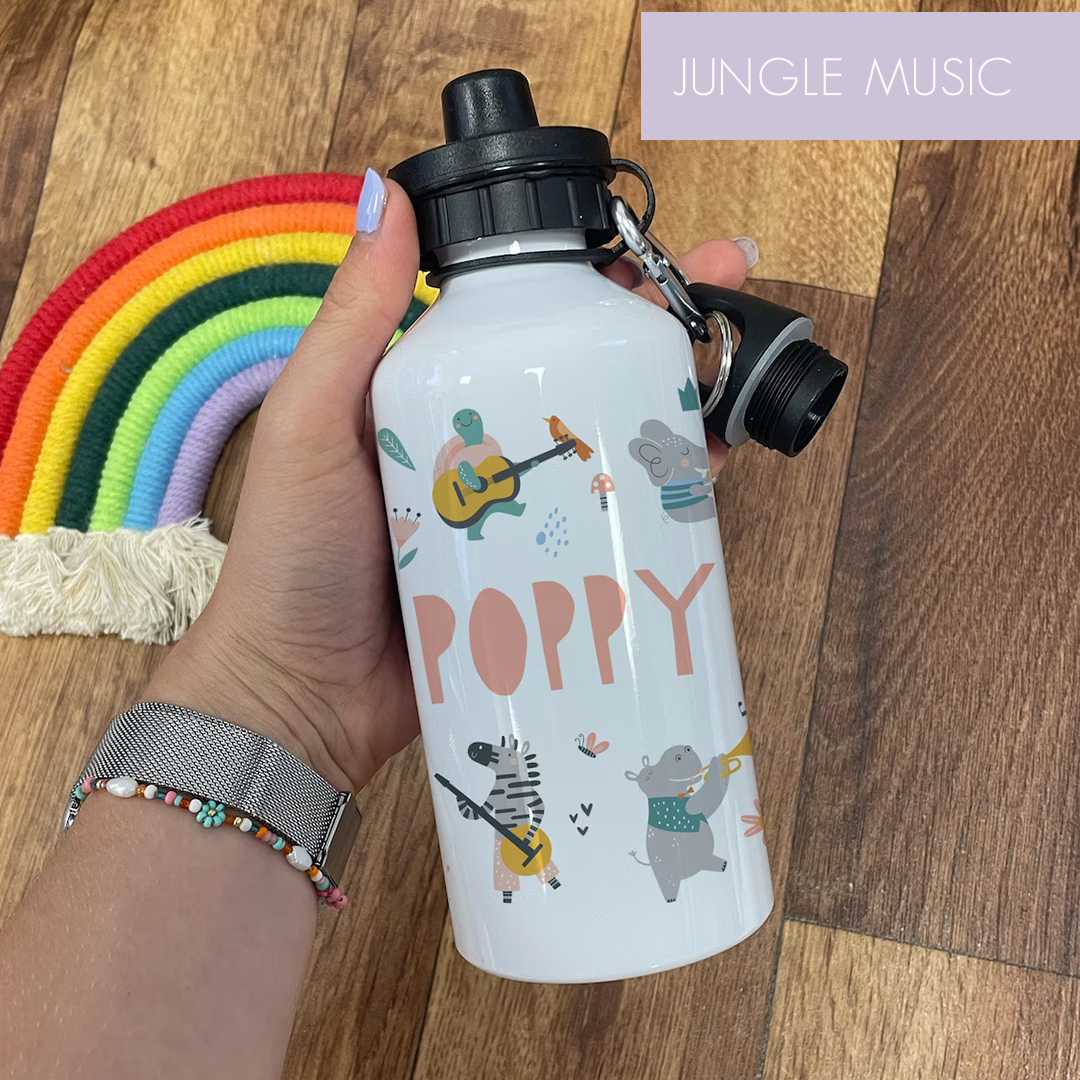 Personalised Girls Water Bottle