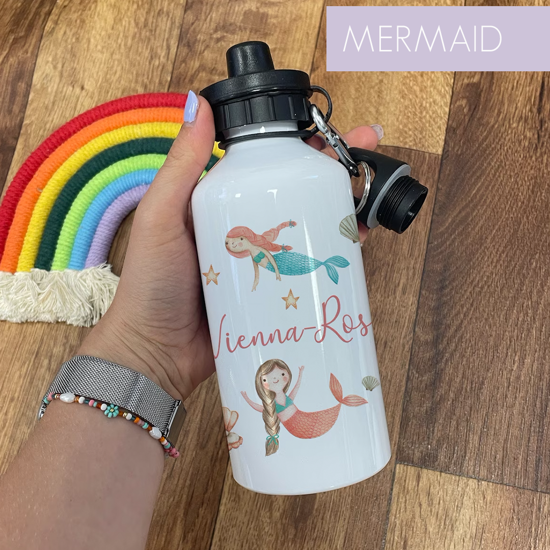 Personalised Girls Water Bottle