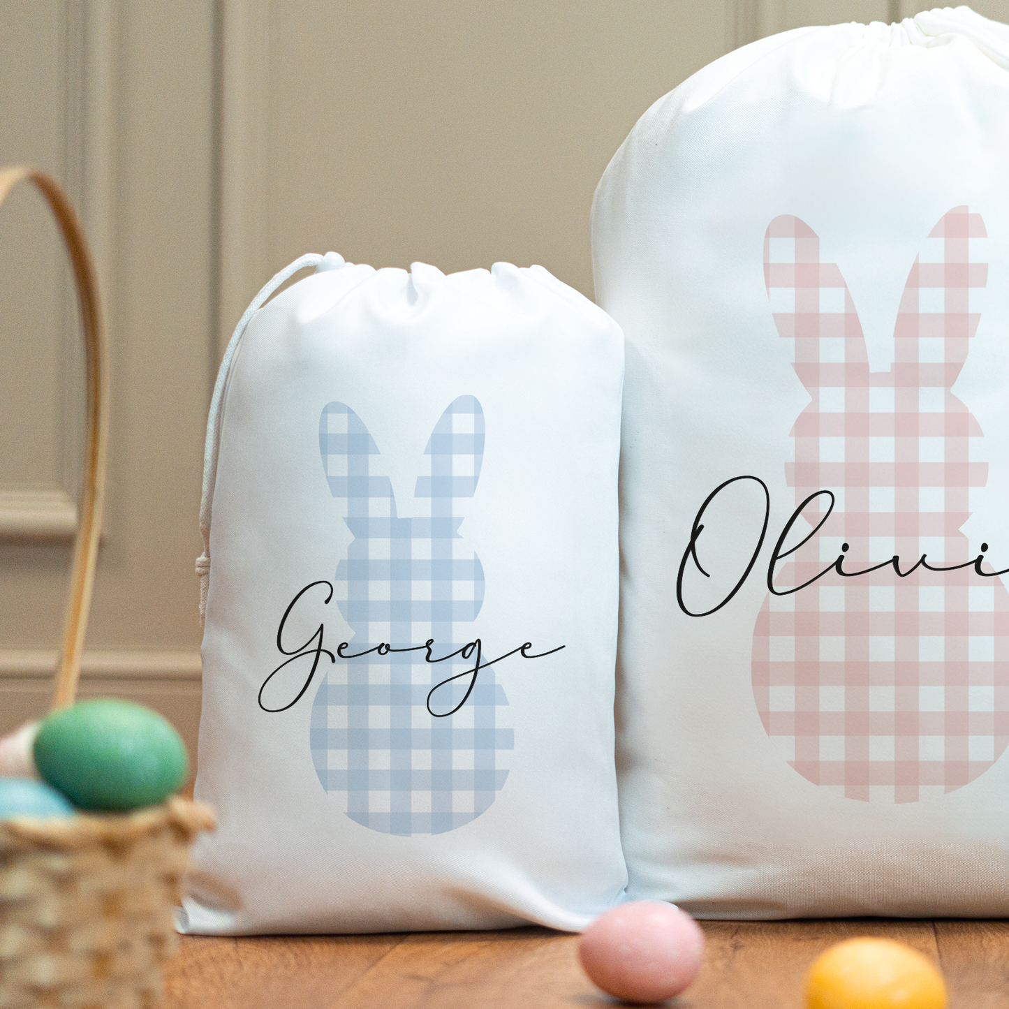 Personalised Easter Bunny Sacks