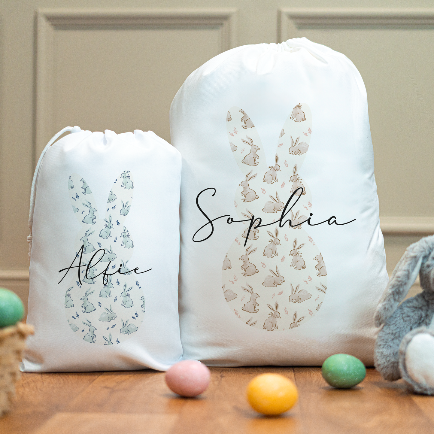 Personalised Easter Bunny Sacks