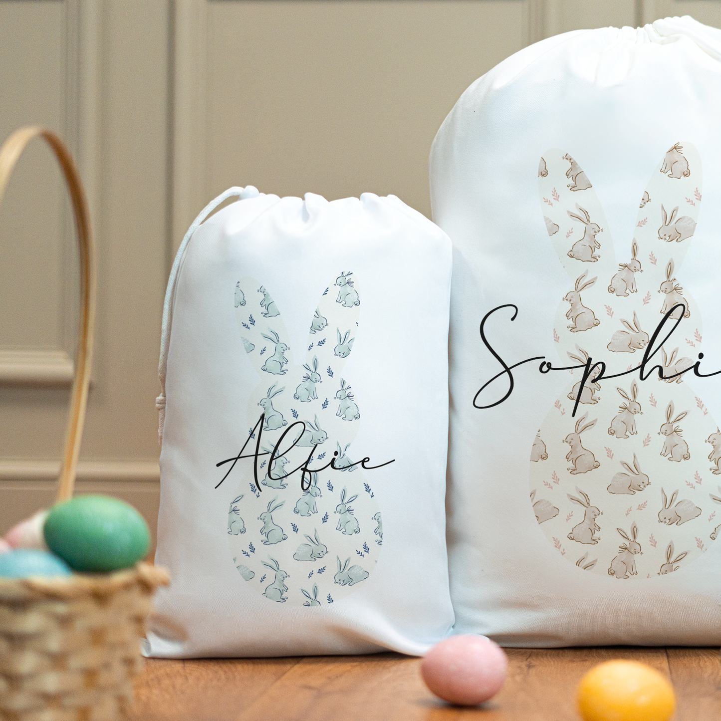 Personalised Easter Bunny Sacks
