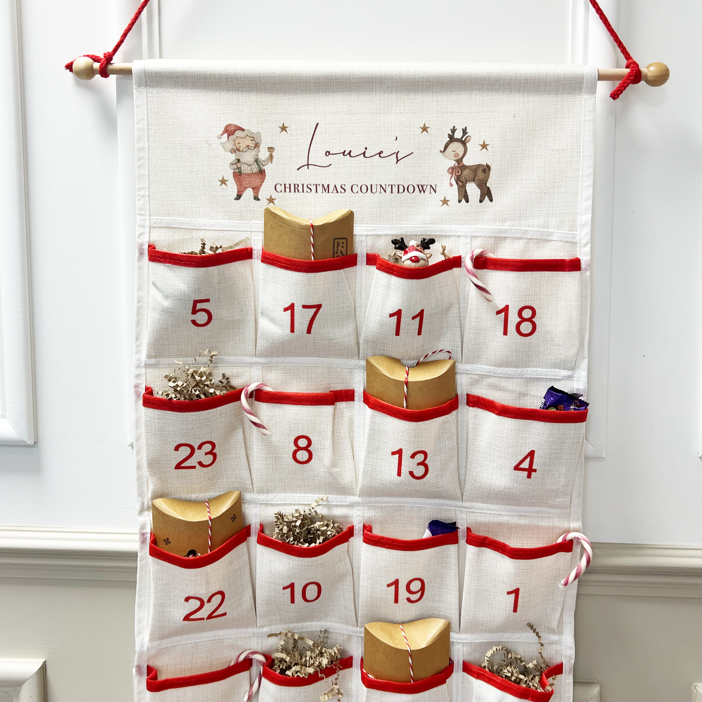 Personalised Christmas Advent Calendar