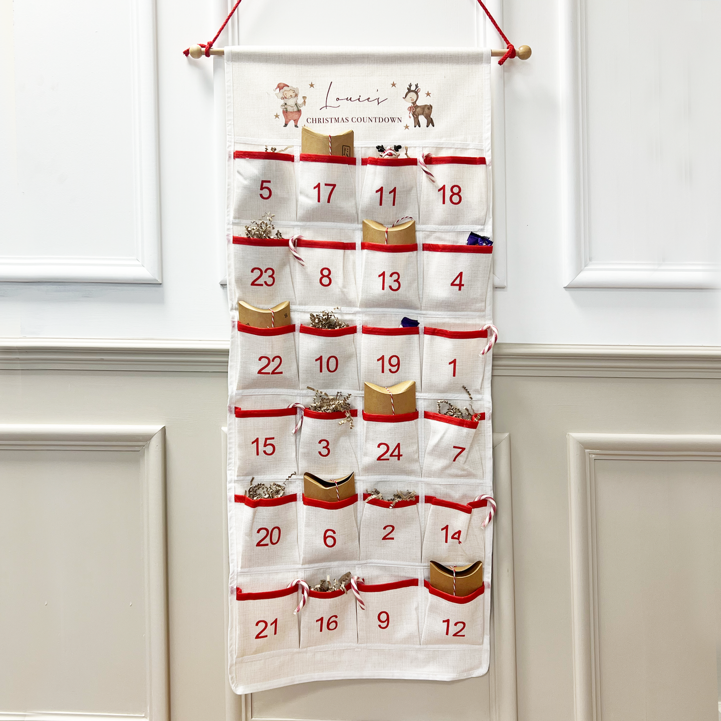 Personalised Christmas Advent Calendar