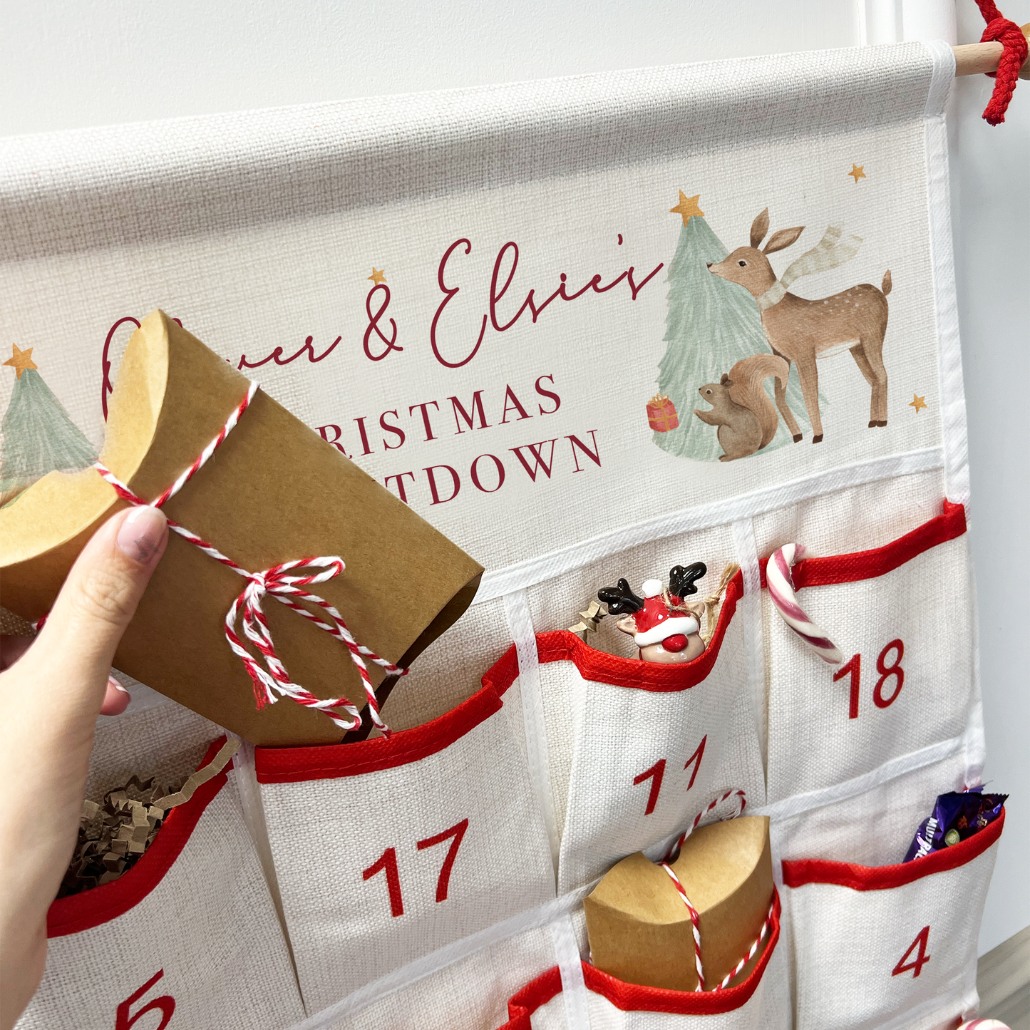 Personalised Christmas Advent Calendar