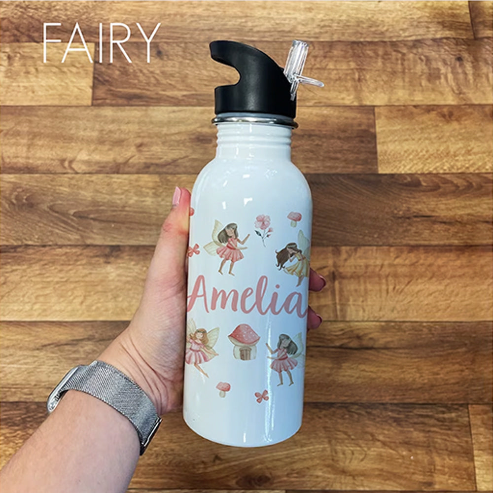 Personalised Girls Water Bottle