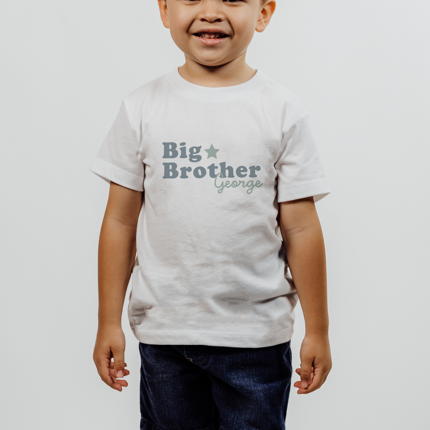Personalised Brother Sister T-Shirt & Baby Vest