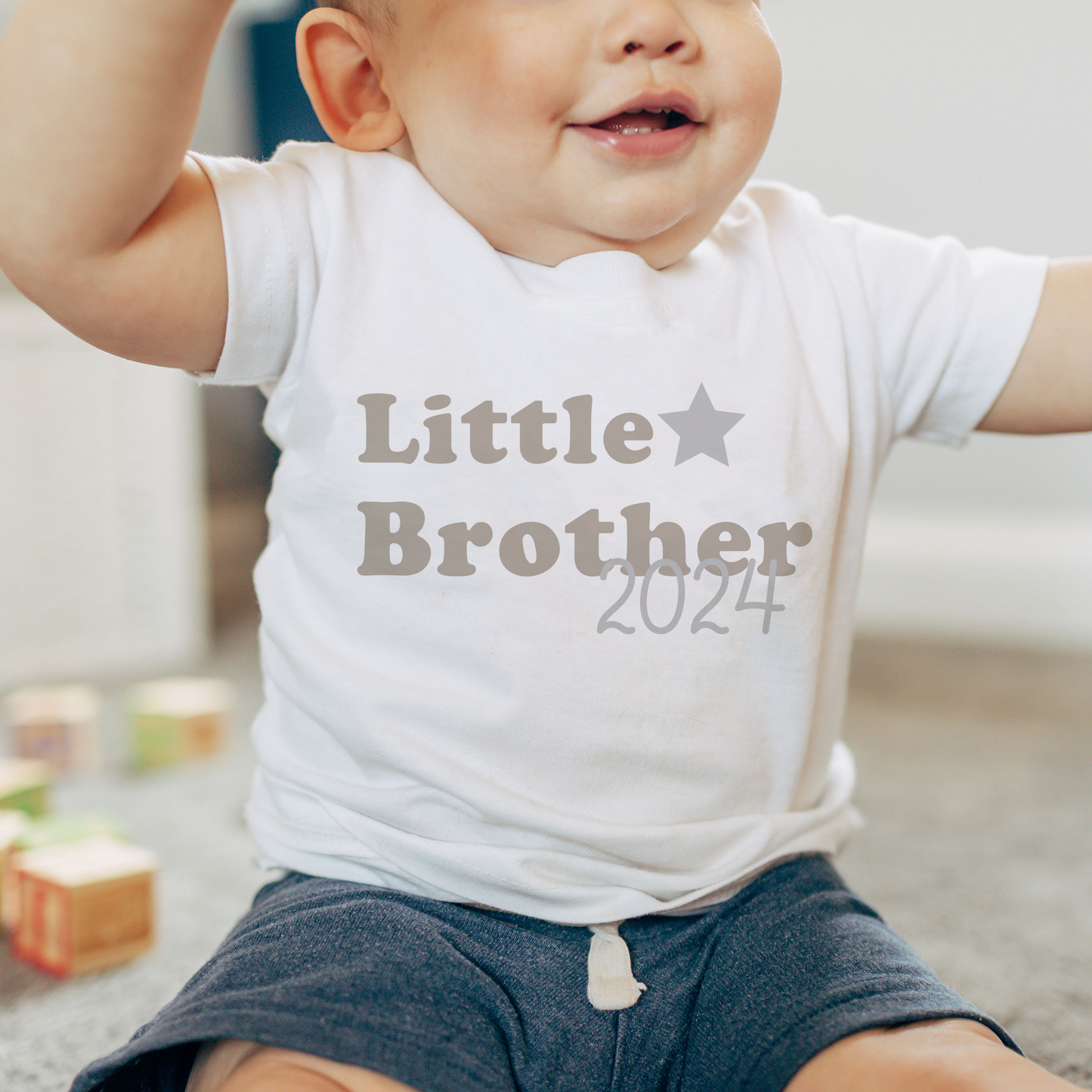 Personalised Brother Sister T-Shirt & Baby Vest