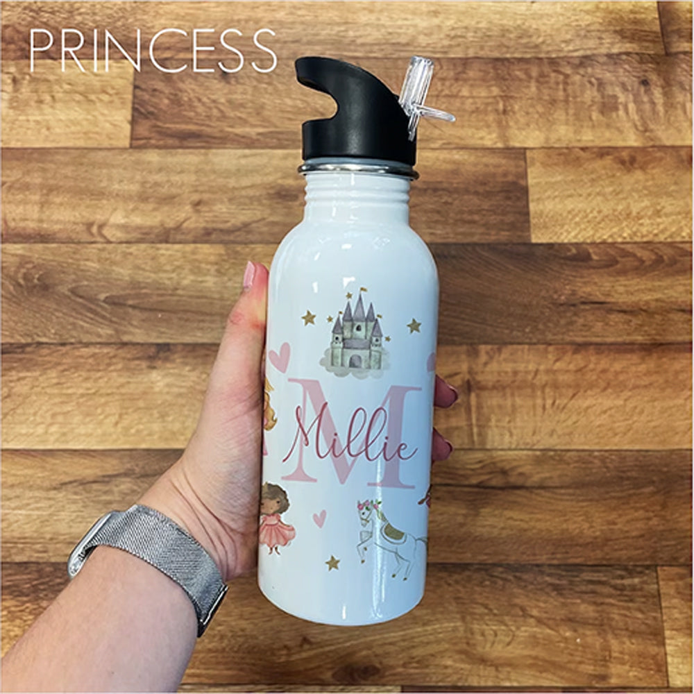 Personalised Girls Water Bottle