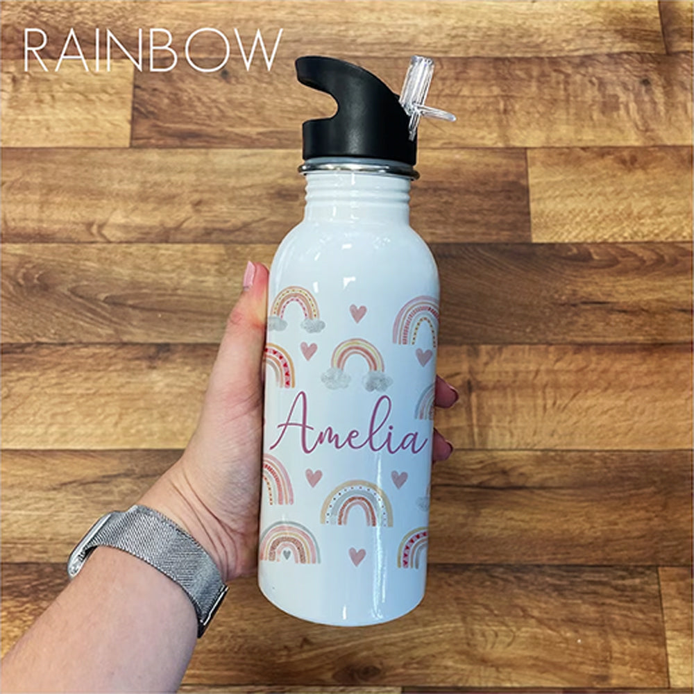 Personalised Girls Water Bottle