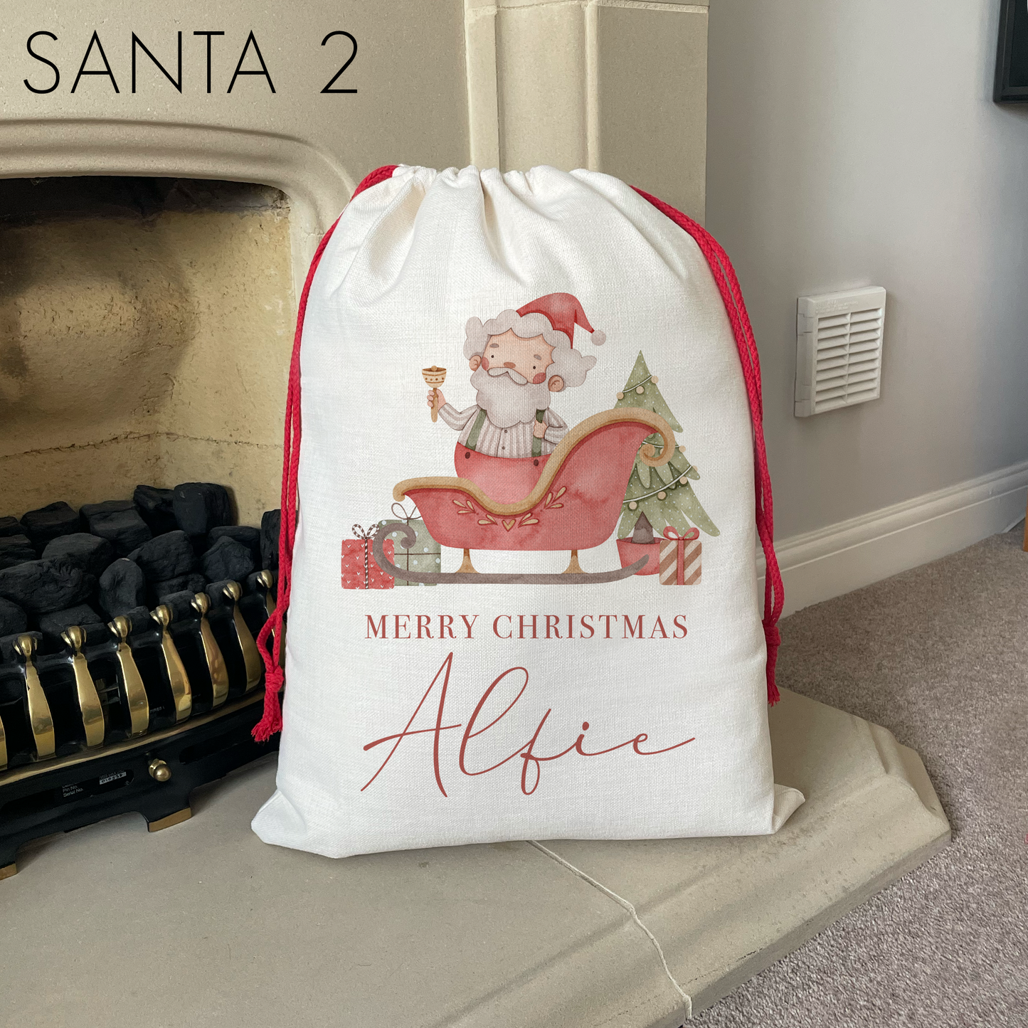 Personalised Santa Christmas Sack
