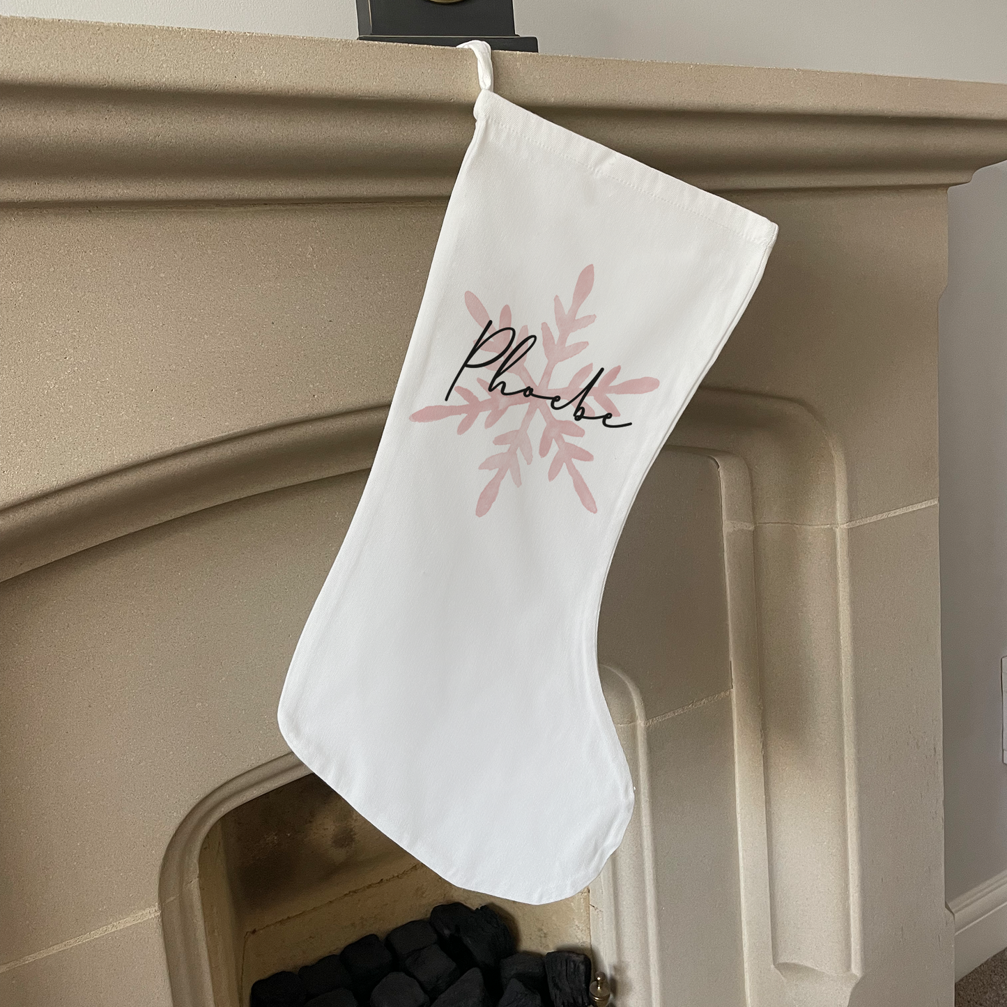 Personalised Snowflake Stocking