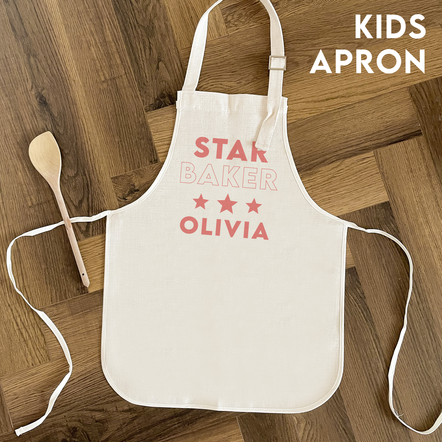 Personalised Star Baker Apron & Chefs Hat Set