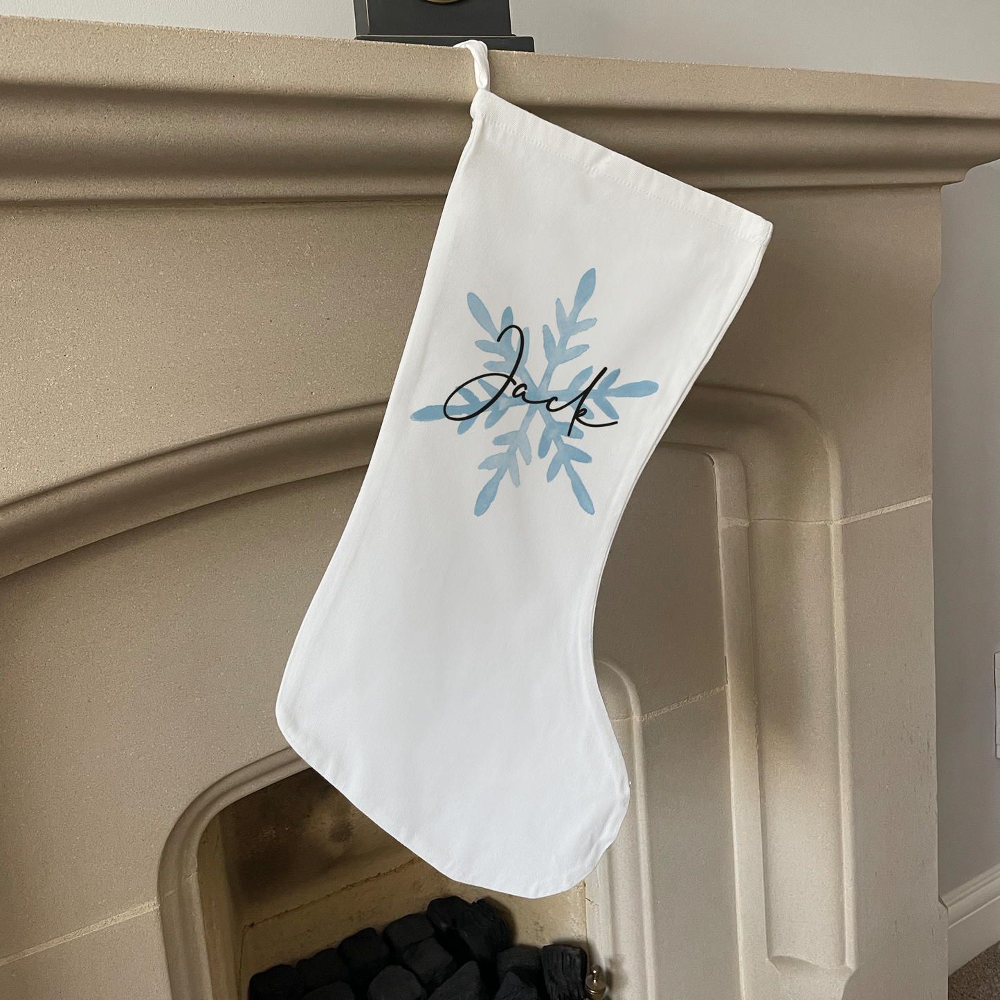 Personalised Snowflake Stocking